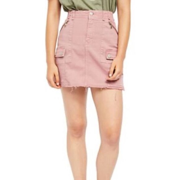 NWT Free People Avenue Dusty Lilac Mini Skirt! 🔥 - Picture 4 of 8